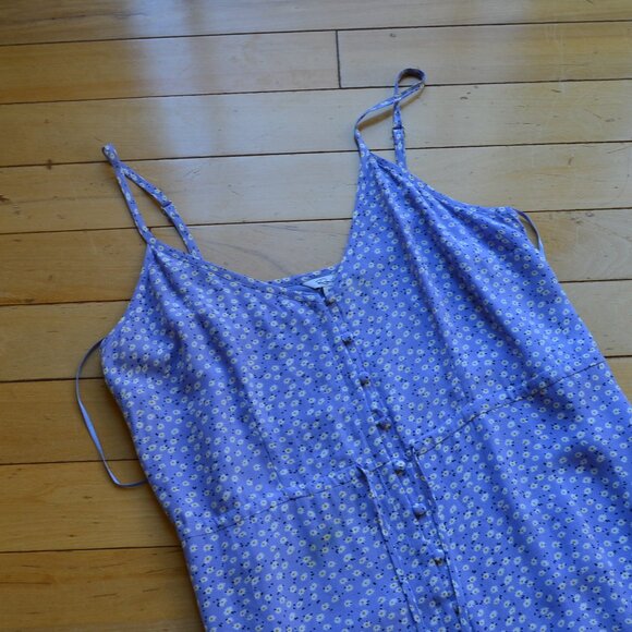 Rails Frida Daisy-Print High-Low Dress Size M - Picture 3 of 14